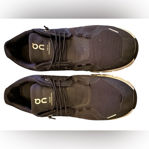 On Cloud Running Black Athletic Shoes Sneakers Good Used Condition Women’s 8.5 main image 7